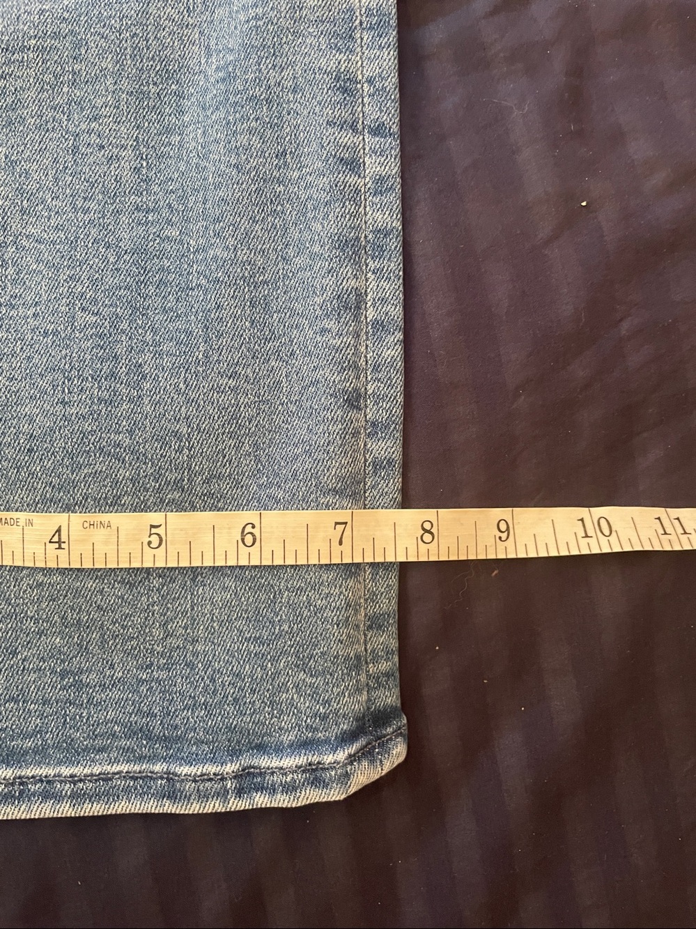 Mother The Kick Hi Rise Straight Leg Color Fan Favorite Size 26 - Picture 8 of 11